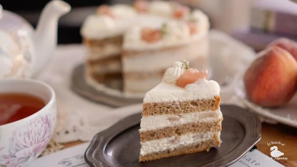 br/>Earl Grey and Peach Chiffon Cake Recipe — In Search of Lost